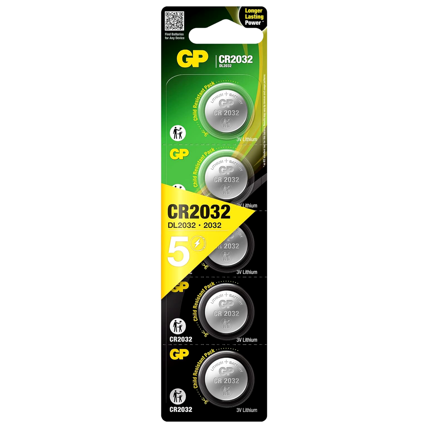 GP CR2032 3V Litio