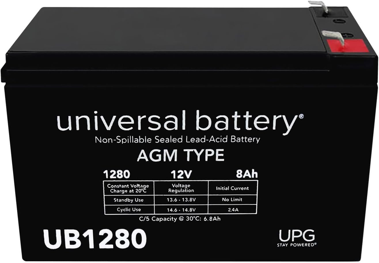 UB1280 12V 8Ah Sealed Lead Acid (AGM)