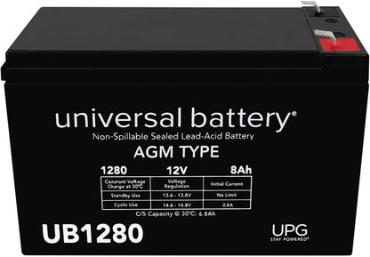 UB1280 12V 8Ah Sealed Lead Acid (AGM)