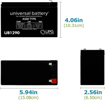 UB1290 12V 9Ah Sealed Lead Acid (AGM)