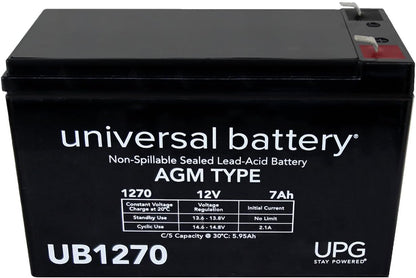 UB1270 12V 7Ah Sealed Lead Acid (AGM)